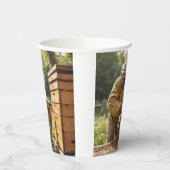 Gobelets En Papier Abeigneurs et ruches (Gauche)