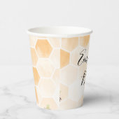 Gobelets En Papier Abeille aquarelle (Droite)