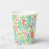 Gobelets En Papier Abeille de miel, coccinelle, papillon, libellule & (Droite)