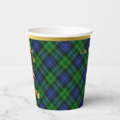 Gobelets En Papier Abercrombie Tartan personnalisé Noël (Gauche)
