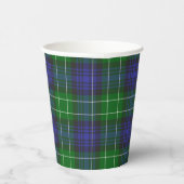 Gobelets En Papier Abercrombie Tartan Scottish Plaid Motif (Droite)
