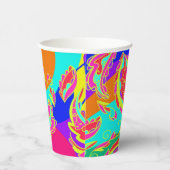 Gobelets En Papier abstract,color,pattern, indian,mandala,pink (Droite)