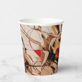 Gobelets En Papier Abstract painting (Droite)