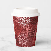 Gobelets En Papier Abstrait moderne (Verso)