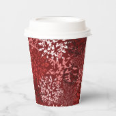 Gobelets En Papier Abstrait moderne (Recto)