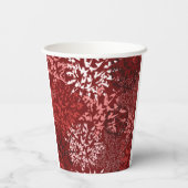 Gobelets En Papier Abstrait moderne (Verso)