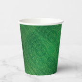 Gobelets En Papier Acceptation | Médaillons de méditation verte (Gauche)