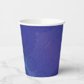 Gobelets En Papier Acceptation | Médaillons de violet violet bleu Ind (Gauche)