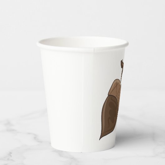 Gobelets En Papier Acorns Rustique Forêt d'automne Nature (Droite)