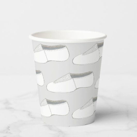 Gobelets En Papier Acro acroatics Gymnaste Dance Chaussure Anniversai (Recto)