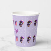 Gobelets En Papier Adorable Chien mignon Fête d'anniversaire pour enf (Droite)