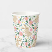 Gobelets En Papier  adorable Easter Bunny & Eggs Pattern (Gauche)