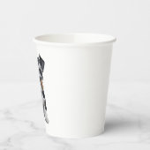 Gobelets En Papier Adorable HD miniature Schnauzer Portrait de chiot (Gauche)