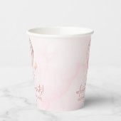 Gobelets En Papier Adventure Attend ! Baby shower de ballon à air cha (Gauche)