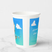 Gobelets En Papier Adventure Attend le ballon à air chaud dans le cie (Droite)