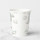 Gobelets En Papier Adventure Await Baby shower tasse en papier (Droite)