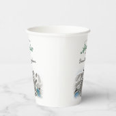 Gobelets En Papier Adventure Await Forest Baby shower Mountains (Droite)