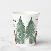 Gobelets En Papier Adventure Await Forest Woodland Baby shower (Droite)