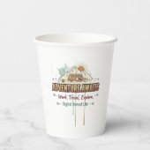 Gobelets En Papier Adventure Awaits (Verso)