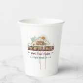 Gobelets En Papier Adventure Awaits (Recto)