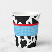 Gobelets En Papier African American Cowboy Western Anniversaire (Verso)