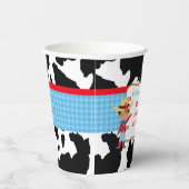 Gobelets En Papier African American Cowboy Western Anniversaire (Droite)