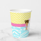 Gobelets En Papier African American Girl Pool Party Bash (Droite)