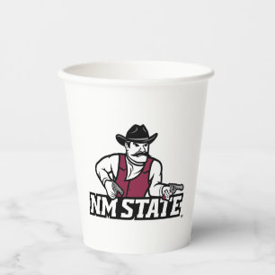 Gobelets En Papier Aggies de l'État du Nouveau-Mexique