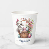 Gobelets En Papier Agneau et oeufs de Pâques (Verso)