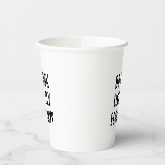 Gobelets En Papier Ai-Je L'Air D'Avoir Volé Économie Drôle Devis Voya (Gauche)