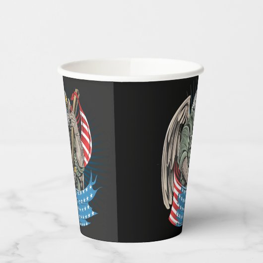 Gobelets En Papier Aigle d'Amérique (Gauche)