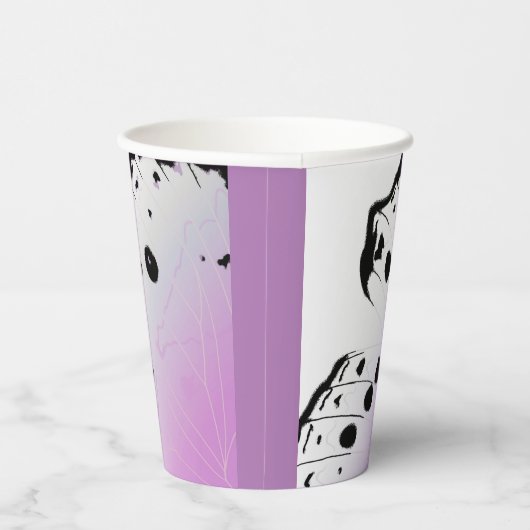 Gobelets En Papier Aile papillon - Mère de Pearl (Droite)