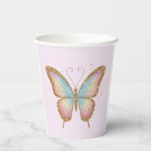 GOBELETS EN PAPIER AILES COLORÉES (Verso)