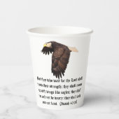 GOBELETS EN PAPIER AILES EN TANT QU'AIGLES (Verso)