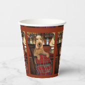 Gobelets En Papier Airedale Terrier (Recto)