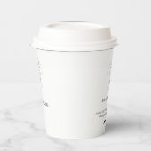Gobelets En Papier Ajoutez vos tasses de papier Customisées dans le l (Gauche)