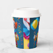 Gobelets En Papier ¡Alegre Payaso de Fiesta! (Gauche)