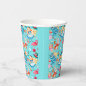 Gobelets En Papier alice au pays des merveilles (Droite)