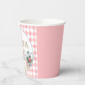 Gobelets En Papier Alice au pays des merveilles Coupe d'anniversaire  (Gauche)