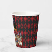 Gobelets En Papier Alice au pays des merveilles Mad Cheshire Chat (Gauche)