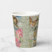 Gobelets En Papier Alice Cheshire Chat Wonderland Tree Garden (Gauche)