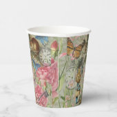 Gobelets En Papier Alice Cheshire Chat Wonderland Tree Garden (Droite)