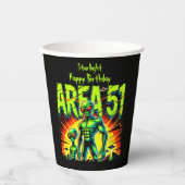 Gobelets En Papier Aliens énigmatiques apparaissent près de la zone 5 (Recto)