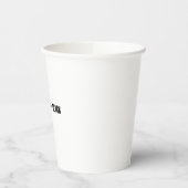 Gobelets En Papier Alimenté par Black Paper Cup (Gauche)