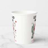 Gobelets En Papier Allons-y les Filles Week-end de Fiançailles Cowgir (Droite)