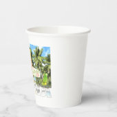 Gobelets En Papier Aloha 01 (Gauche)