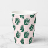 Gobelets En Papier Aloha Palm Feuilles (Droite)