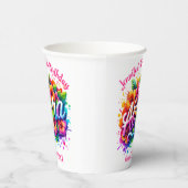 Gobelets En Papier Aloha Tropical Hawaiian Anniversaire Luau (Droite)