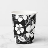 GOBELETS EN PAPIER ALOHA VENDREDI (NOIR) (Verso)