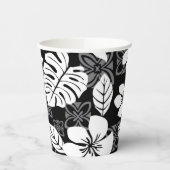 GOBELETS EN PAPIER ALOHA VENDREDI (NOIR) (Gauche)